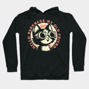 Hello Darkness My Old Friend // Solar Eclipse April 08 2024 Hoodie